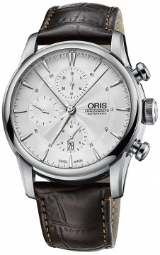 Buy this new Oris Artelier Chronograph 01 774 7686 4051-07 5 23 70FC mens watch for the discount price of £1,895.00. UK Retailer.